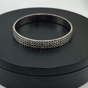 Kate‎ Spade New York Razzle Dazzle
Heavy Metals Row Bangle Silver Bracelet